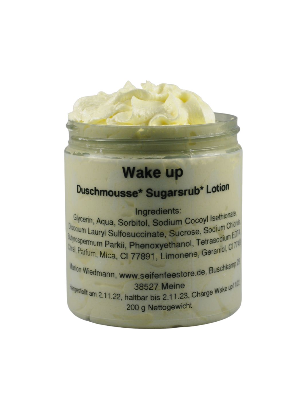 Duschmousse Sugarscrub | Wake Up